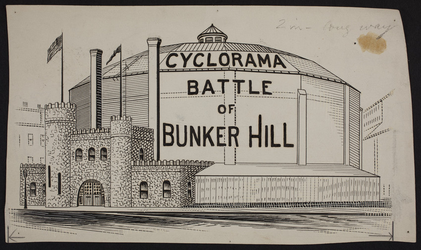 Image of Cyclorama, Battle of Bunker Hill, Tremont Street, Boston, Mass., 1888-1899