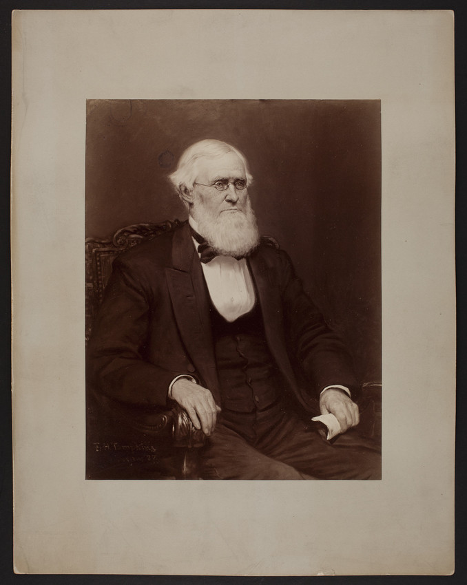 Portrait Of Ebenezer Rockwood Hoar Historic New England