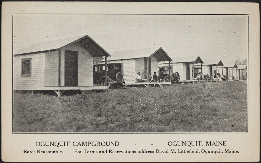 Ogunquit Campground Ogunquit Maine 1920s Historic New England