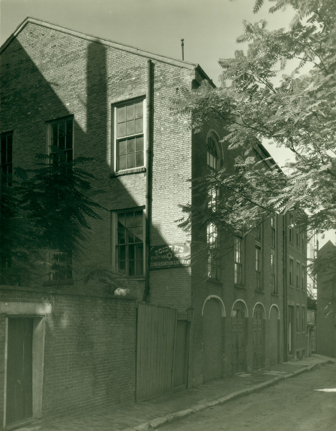 Image of Exterior view of the African Meetinghouse, Boston, Mass., 1935