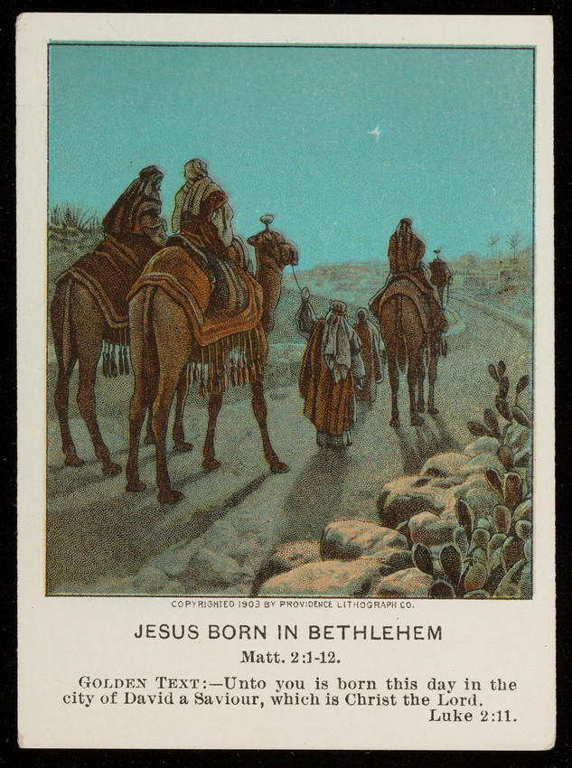 Jesus born in Bethlehem, December 24, vol. 23, 4th quarter
