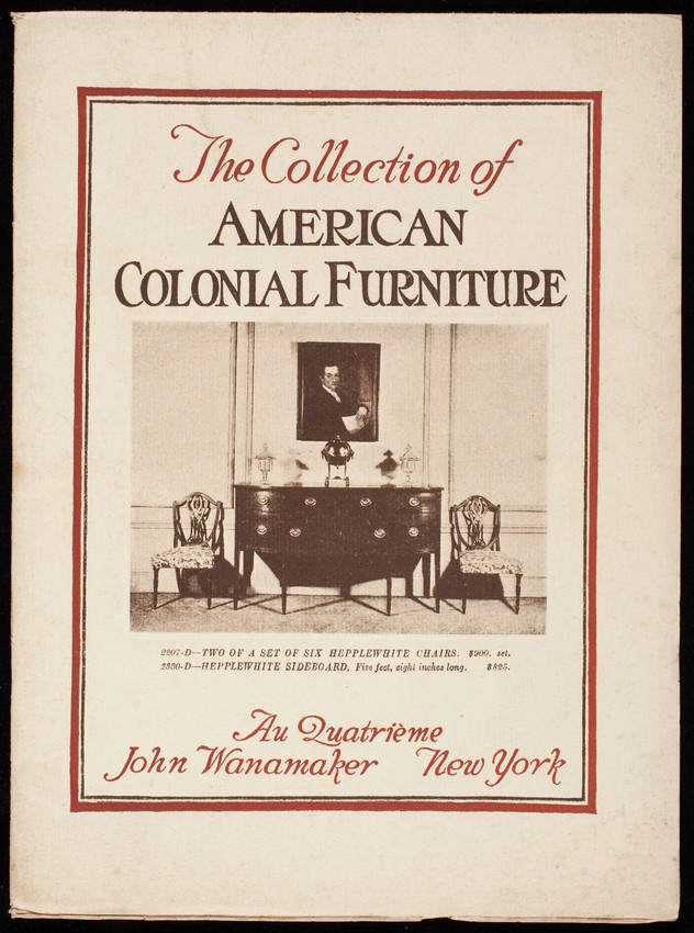 Collection of American colonial furniture, au quatrième