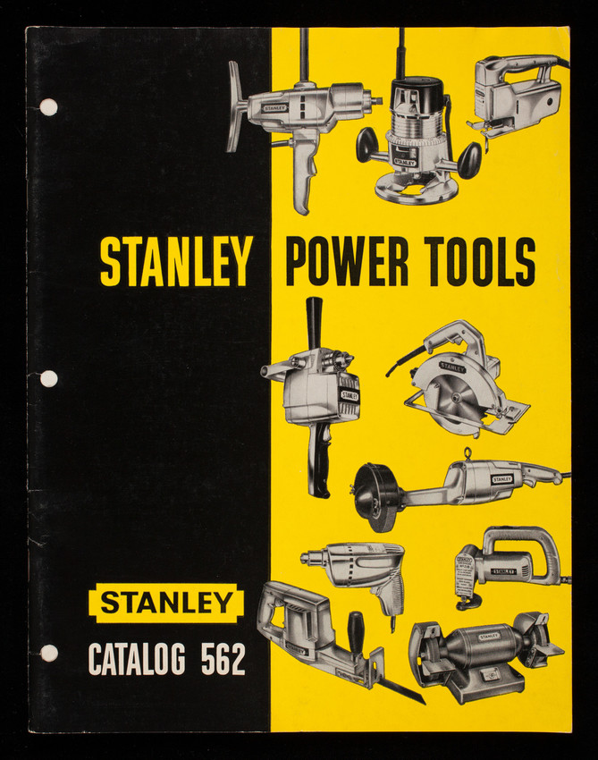 Stanley Power Tools, Stanley catalog 562, division of the Stanley