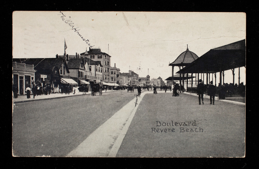 Image of Boulevard, Revere Beach, Mass.