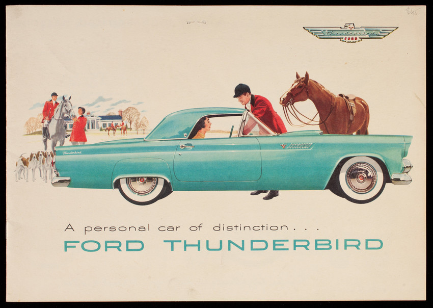 Personal car of distinction, Ford Thunderbird, Ford Motor Company ...