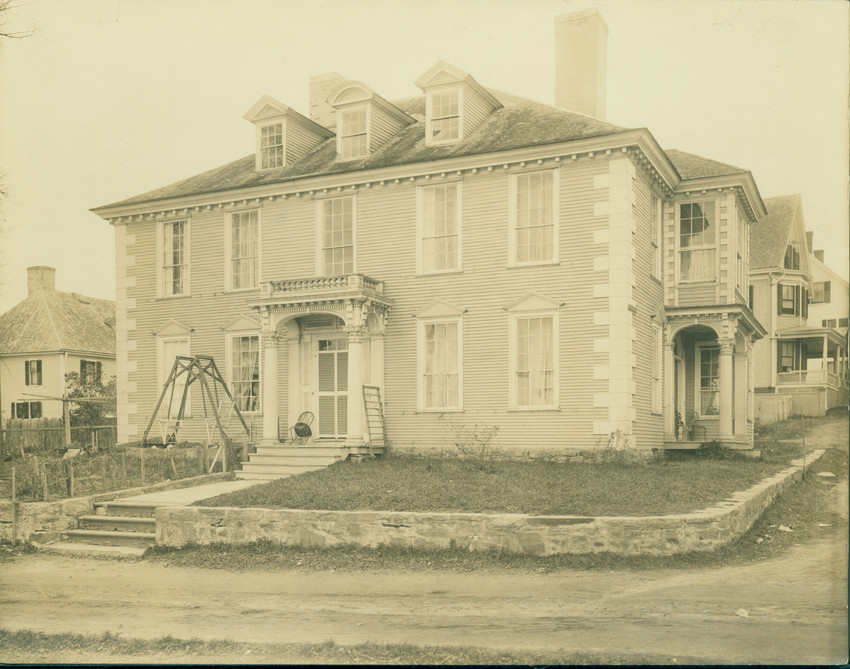 Exterior View Wentworth Gardner House Portsmouth N H Before