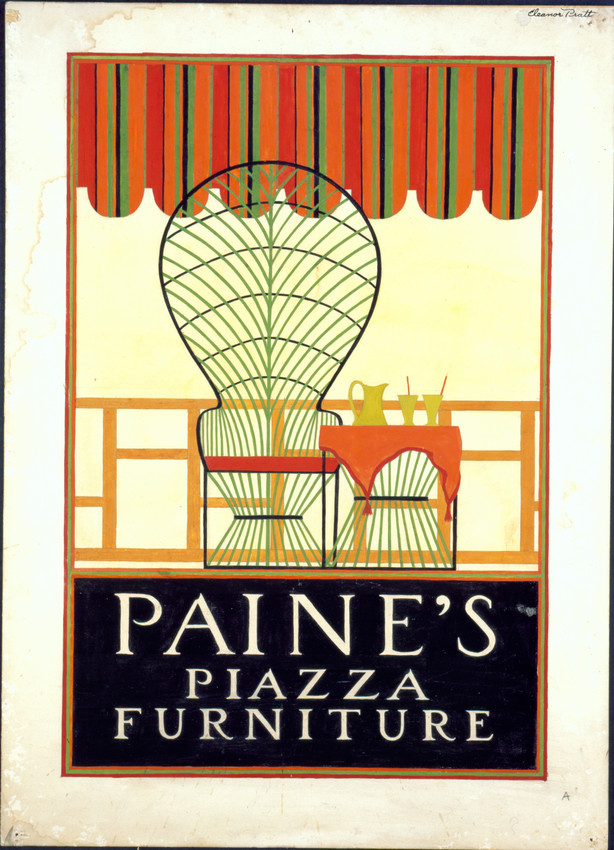Advertising Poster For Paine S Piazza Furniture Paine Furniture